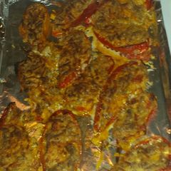 Sweet stuffed peppers A picture of Sweet stuffed peppers.