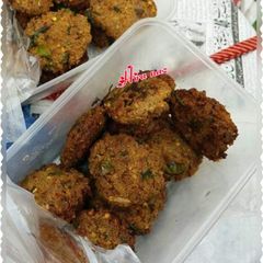 A picture of Qeema ke kabab.