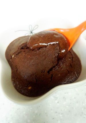 A picture of Just 3 Ingredients! Easy Fondant au Chocolat.