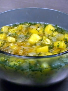 A picture of Mango-Citrus Salsa.