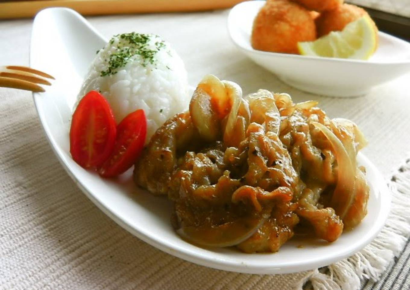 Tender Pan-Fried Ginger Pork