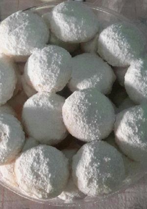 Foto resep Kue putri salju keju