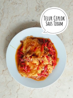 Foto resep Telur Ceplok Saus Tiram