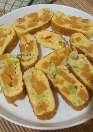 Foto resep Omelet Sosis