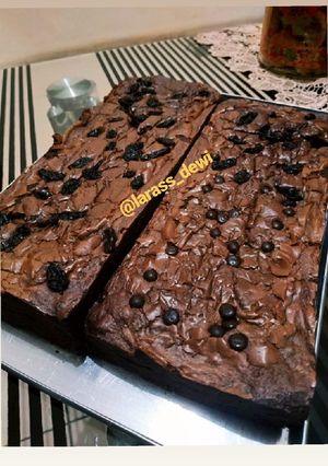 Foto resep Chewy Brownies Simple