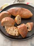 Sourdough baguettes