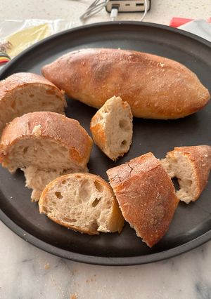 Foto resep Sourdough baguettes