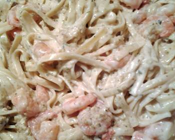 Ultimate, Prepare skunks easy shrimp fettuccine Alfredo Very Delicious