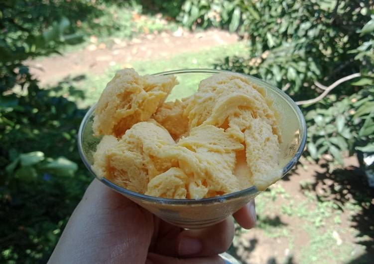 7 Resep: Mango Ice Cream Anti Gagal