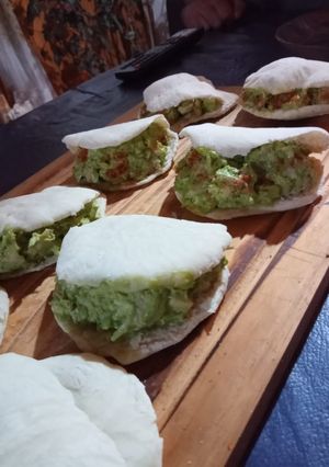 Una foto de Relleno para pan pita o arepas