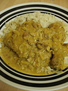 A picture of Creamy Indian Curry: Kashmir Curry.