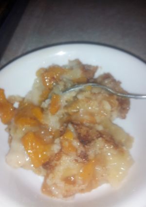 A picture of GF Any Fruit Cobbler.