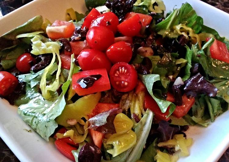 Recipe: Delicious Chopped Salad/ Greek Style