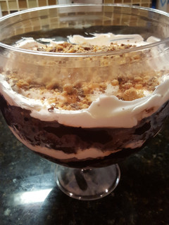 A picture of Kahlua Trifle.