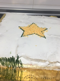 Una foto de Pastel de marisco