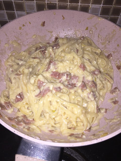 Foto resep Fetuccini Carbonara Super creamy