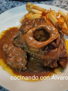 Una foto de Ossobuco a la Milanesa