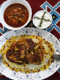 عکسی از دستور ته انداز مرغ