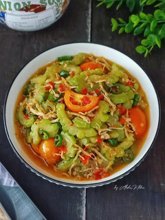 Foto resep Oseng Pare Teri Medan