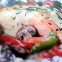 A picture of Foil Grilled Salmon.