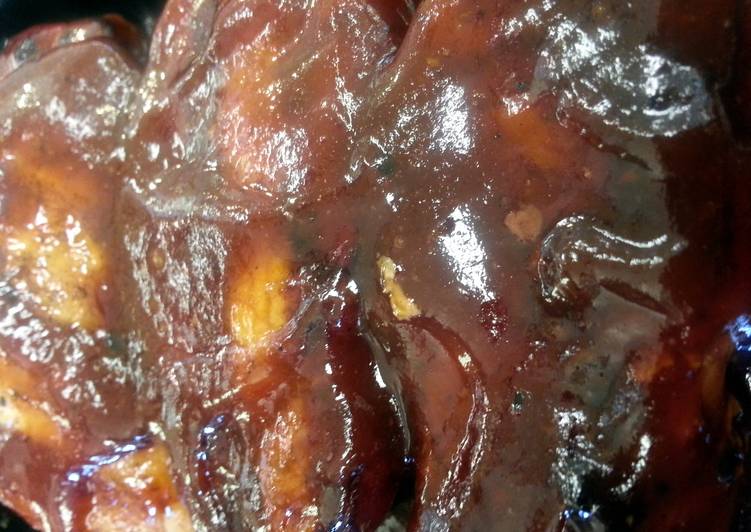 Easy Raspberry BBQ Pork Chops Easy Raspberry BBQ Pork Chops