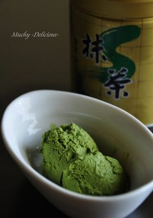 A picture of Egg-Free & Easy Rich Matcha Ice Cream.