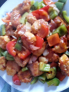 A picture of Sweet and Sour Chicken.