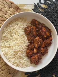 صورة لوصفة دجاج بصلصة الفول السوداني peanut butter chicken