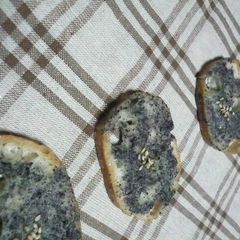 A picture of The Sweet Temptation of Black Sesame Rusks.