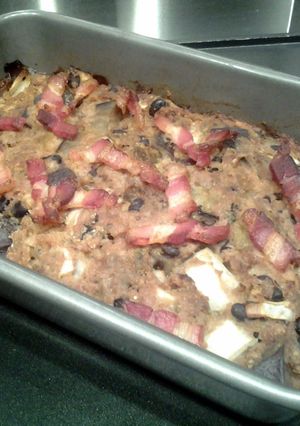 A picture of Hj's Southwest Turkey Meat loaf.