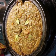 A picture of Jackal'd Barley and Steak Stew.