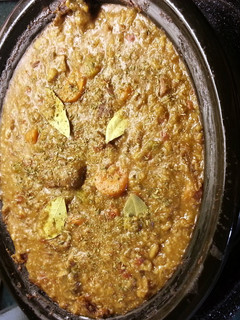 A picture of Jackal'd Barley and Steak Stew.