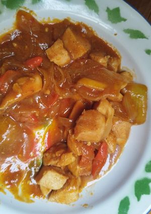 Foto resep Ayam fillet saos padang