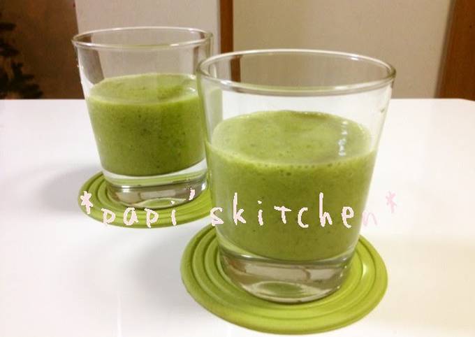 Lose Weight the Healthy Way! Vegetable Smoothies Recipe by cookpad