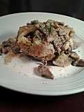 Beef Stroganoff Topped Baked Potatoes