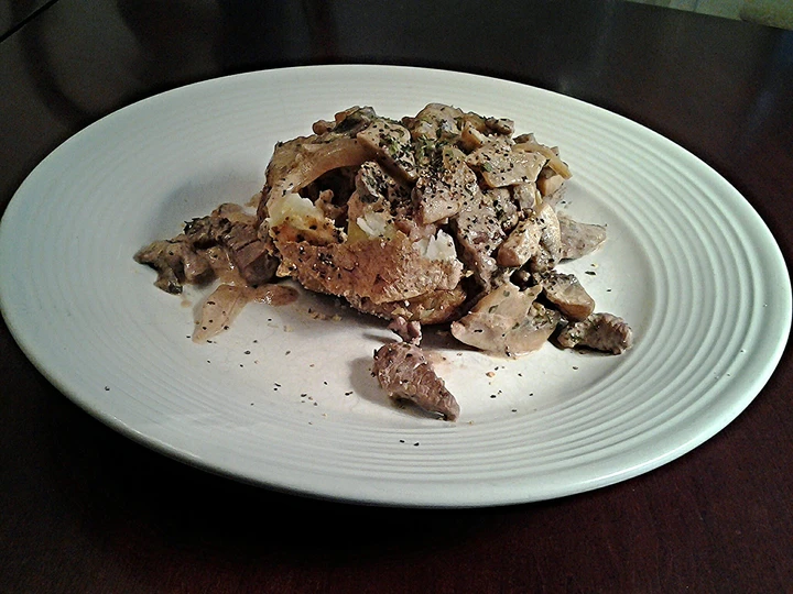 Easy Way Make Recipe Beef Stroganoff Topped Baked Potatoes that is So Delicious, Tasty}