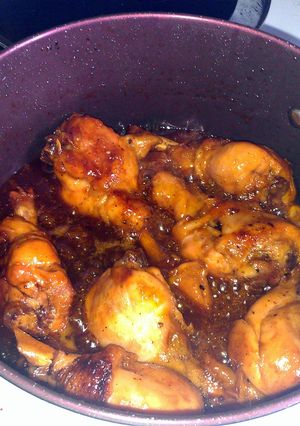 A picture of Tangy Apricot Chicken Wings.