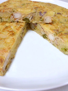 Una foto de Tortilla marinera