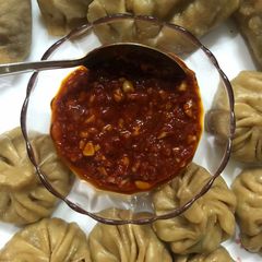 A picture of Schezwan sauce#myfirstrecipe.