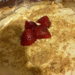 Banana Graham pudding A picture of Banana Graham pudding.