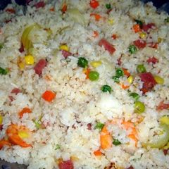 A picture of Princess' Chinese Fried Rice.