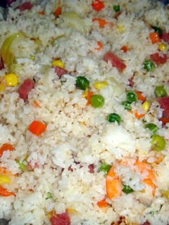 A picture of Princess' Chinese Fried Rice.