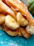 Crepioca de banana com queijo coalho