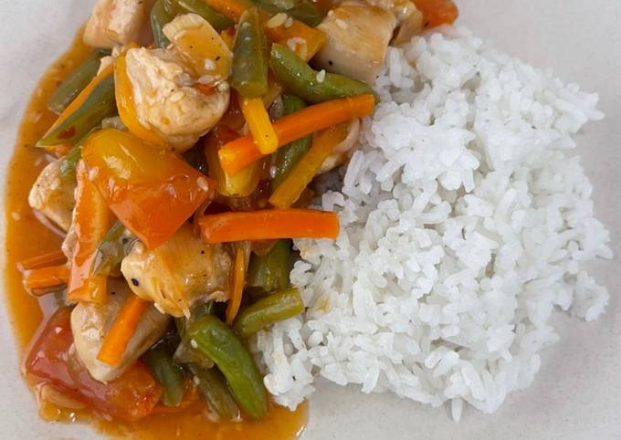 ayam saus asam manis foto resep utama