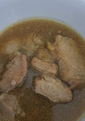Foto resep Samcan / babi masak kecap sedikit