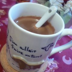 A picture of Cocoa Coffee Caramel Latte.