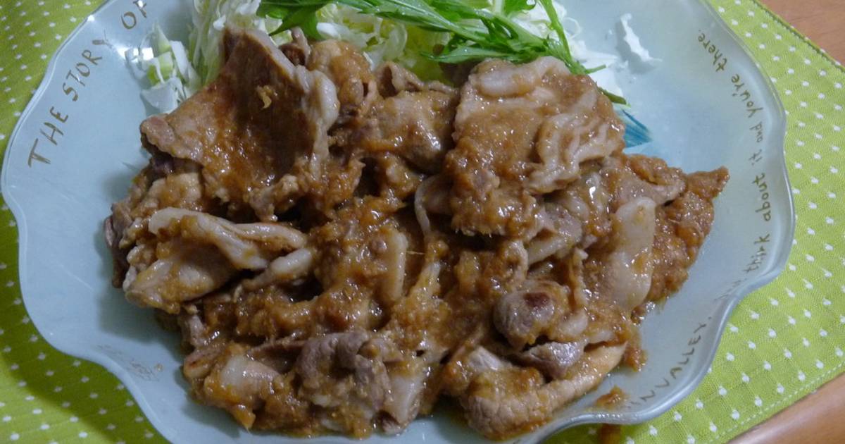 Pork Shogayaki (Ginger Fried Pork) Recipe by cookpad.japan Cookpad