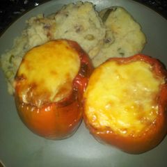 A picture of Stuffed Pepper with Tuna.