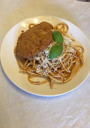 Milánói sertésborda durumtésztával recept fotója