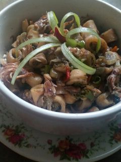 Foto resep Cumi Asin Pedas Manis